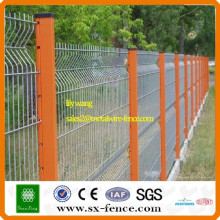 PVC-beschichteter Stahl-Trellis-Zaun-Maschendrahtzaun